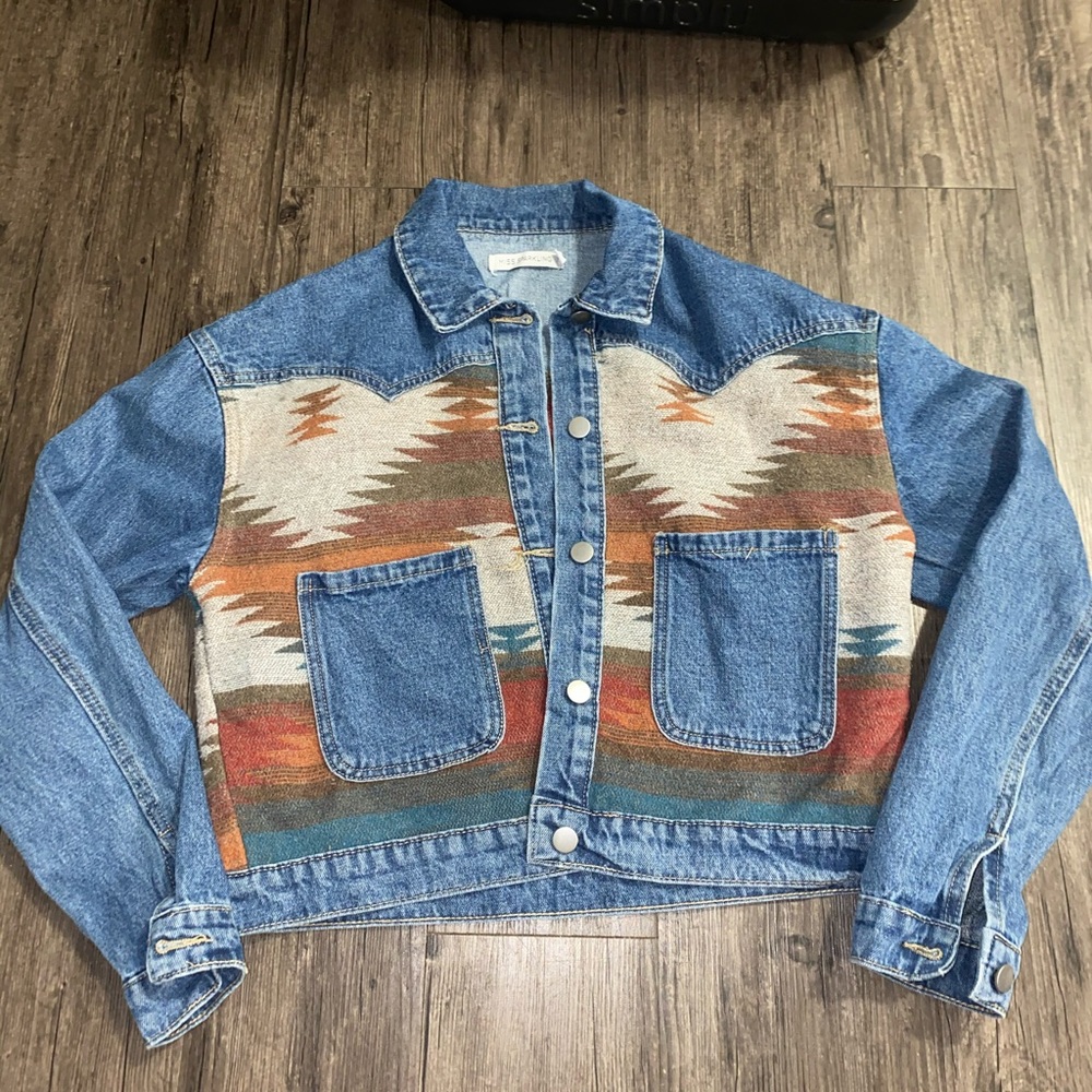 Aztec Denim Jacket